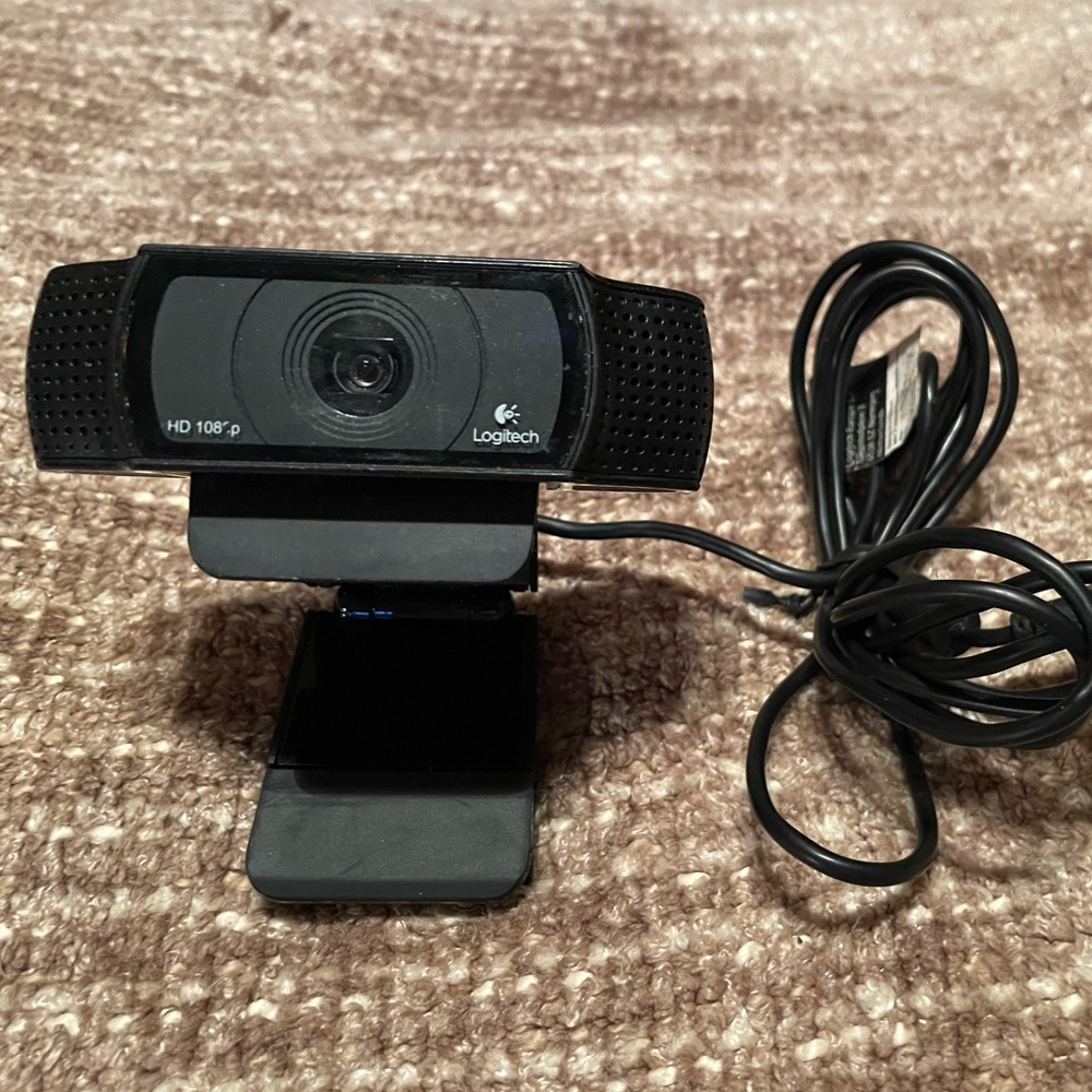 Logitech 1080 HD web camera